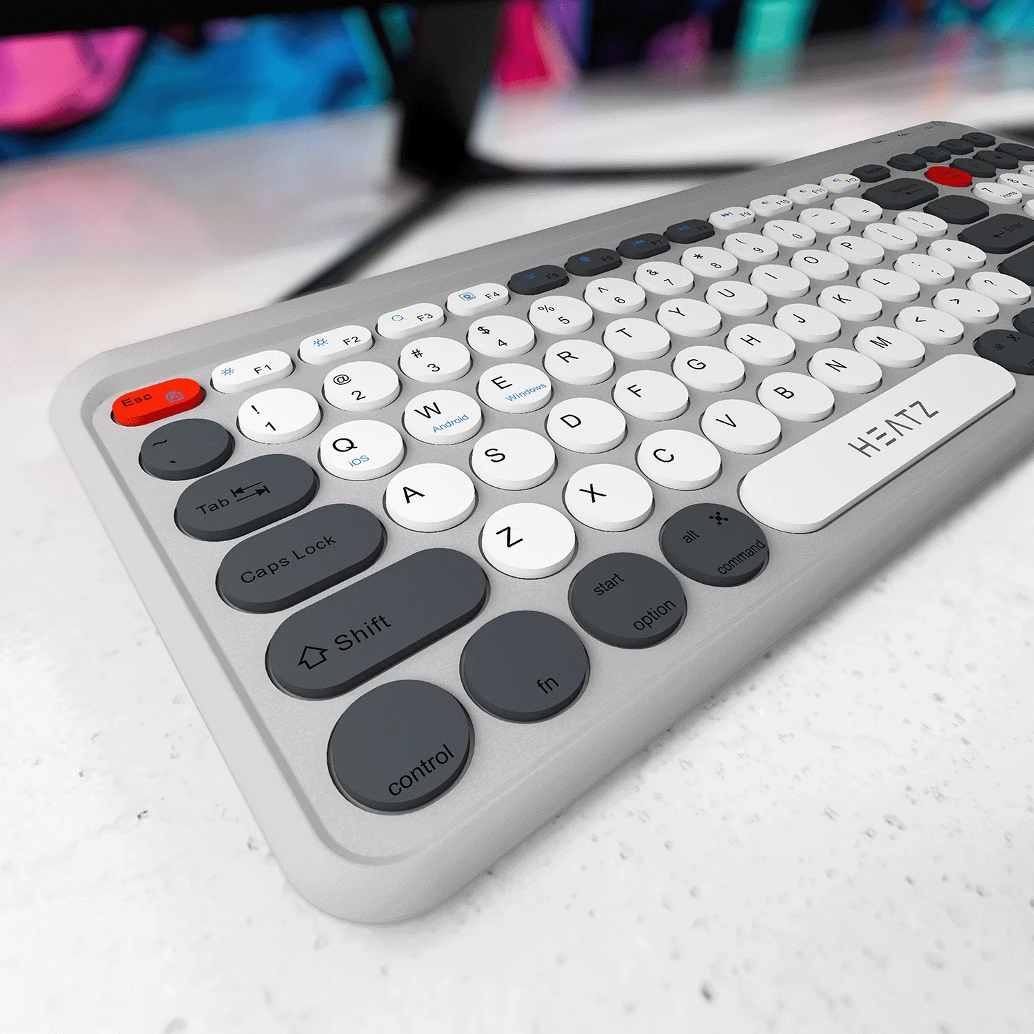 ZK25: 3 in 1 Wireless Keyboard with 2.4G & BT 5.2
